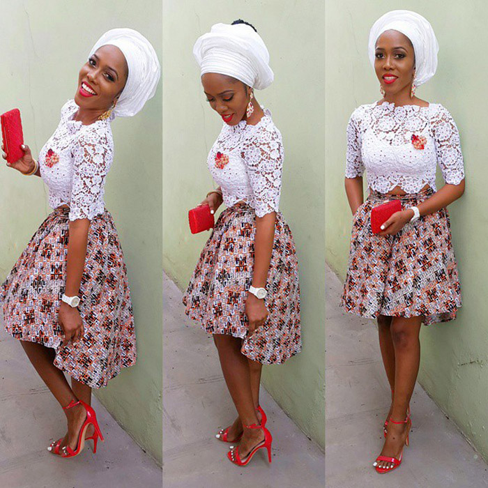 Plain and pattern sales gown styles for ladies